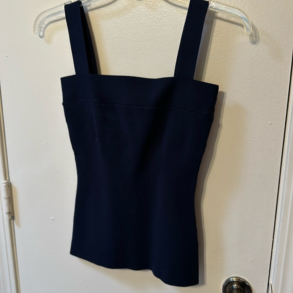 Michelle Smith NWT Navy Blue Ingrid Knit Tank Top Size XS Est. MMXX
